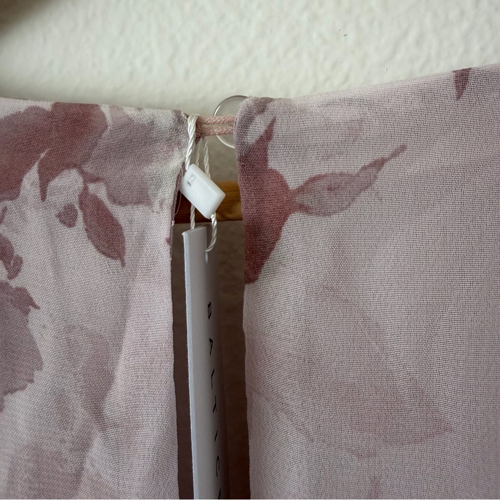 Baltic Born NWT Alexandria Smocked Maxi Dress Blush Floral Pink Plus Size 1X - Picture 8 of 12